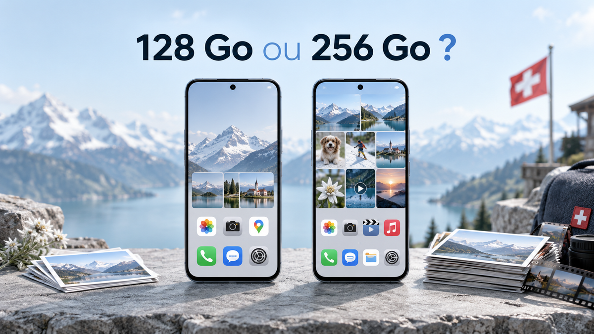 128 Gb ou 256 GB lequel choisir ?