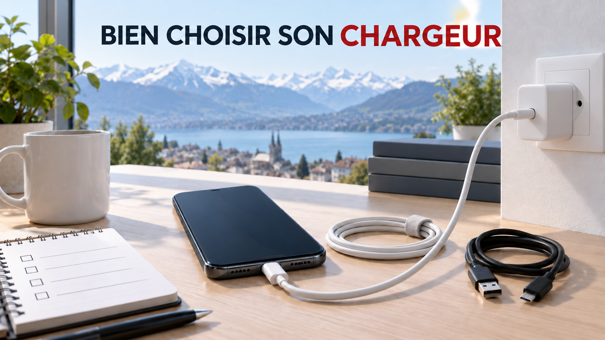 quel chargeur choisir pour mon smartphone