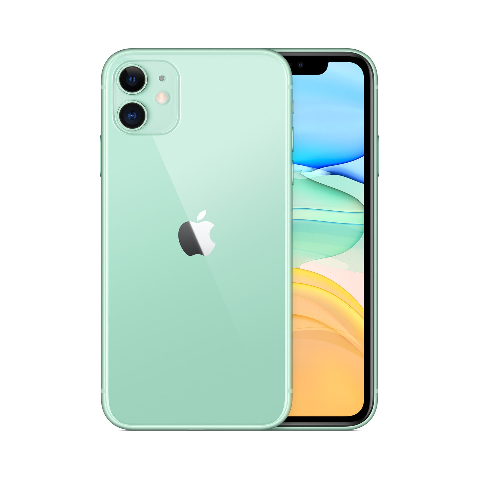 Photo officielle Apple de iPhone 11 en Green