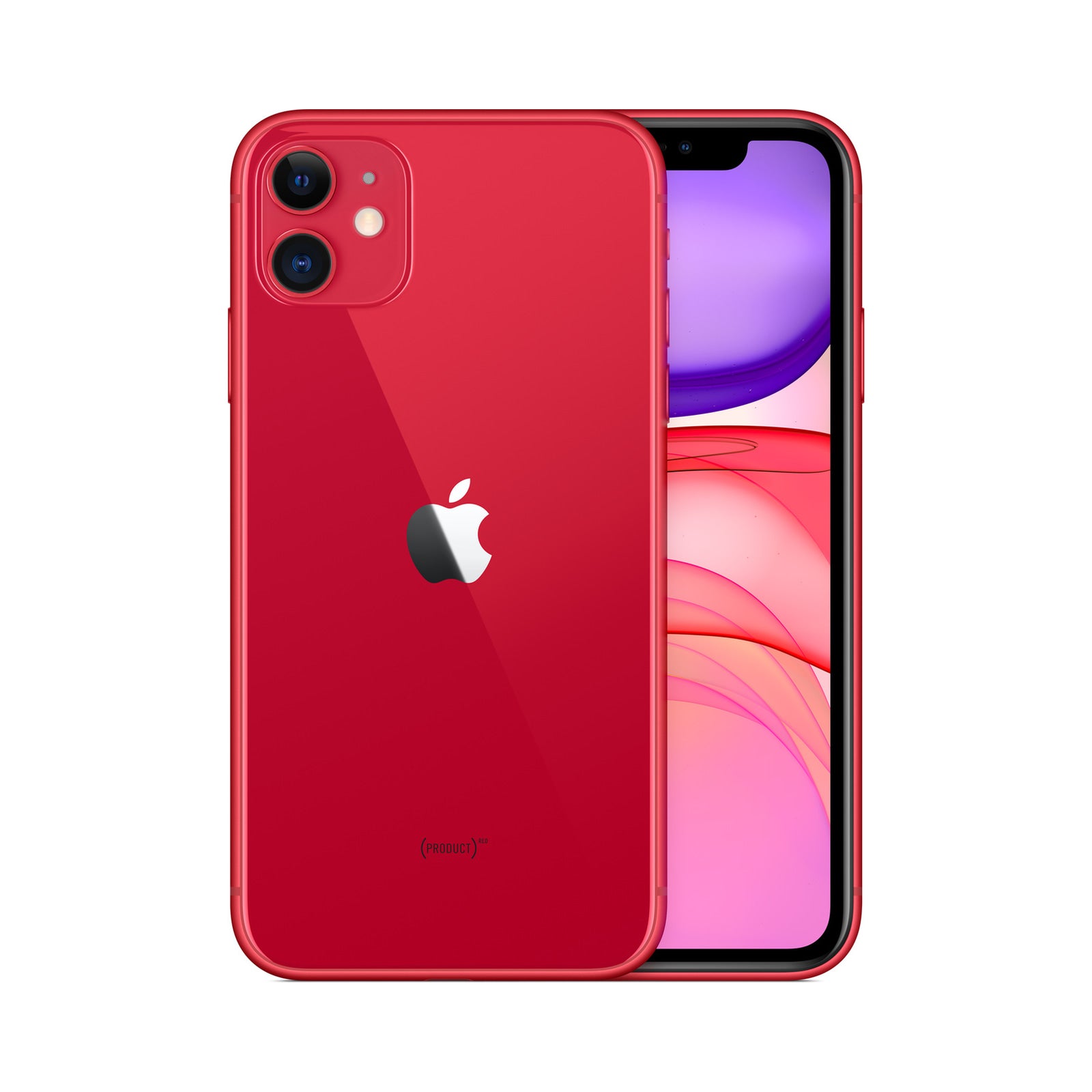 Photo officielle Apple de iPhone 11 en Product Red