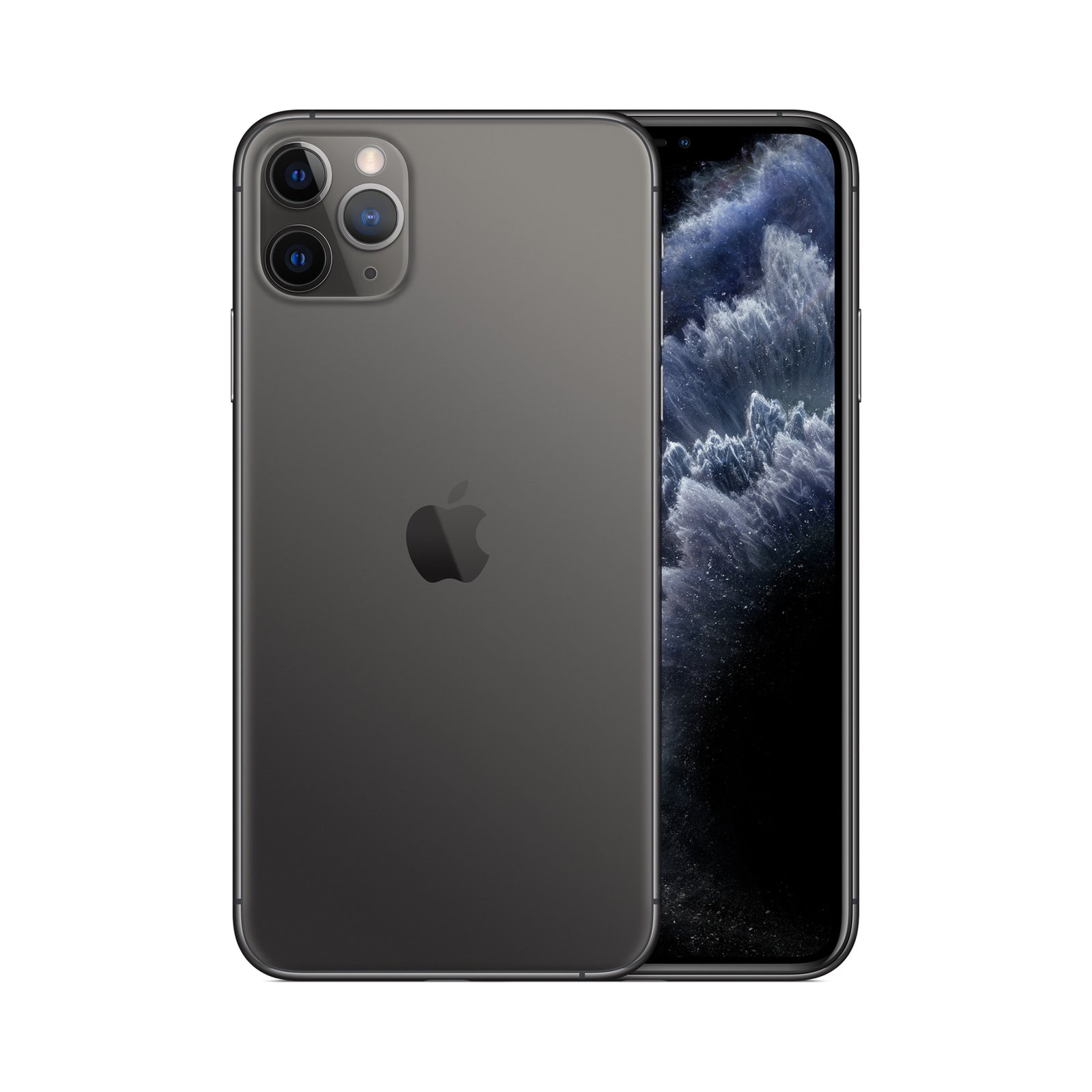 Photo officielle Apple de iPhone 11 Pro Max en Space Gray