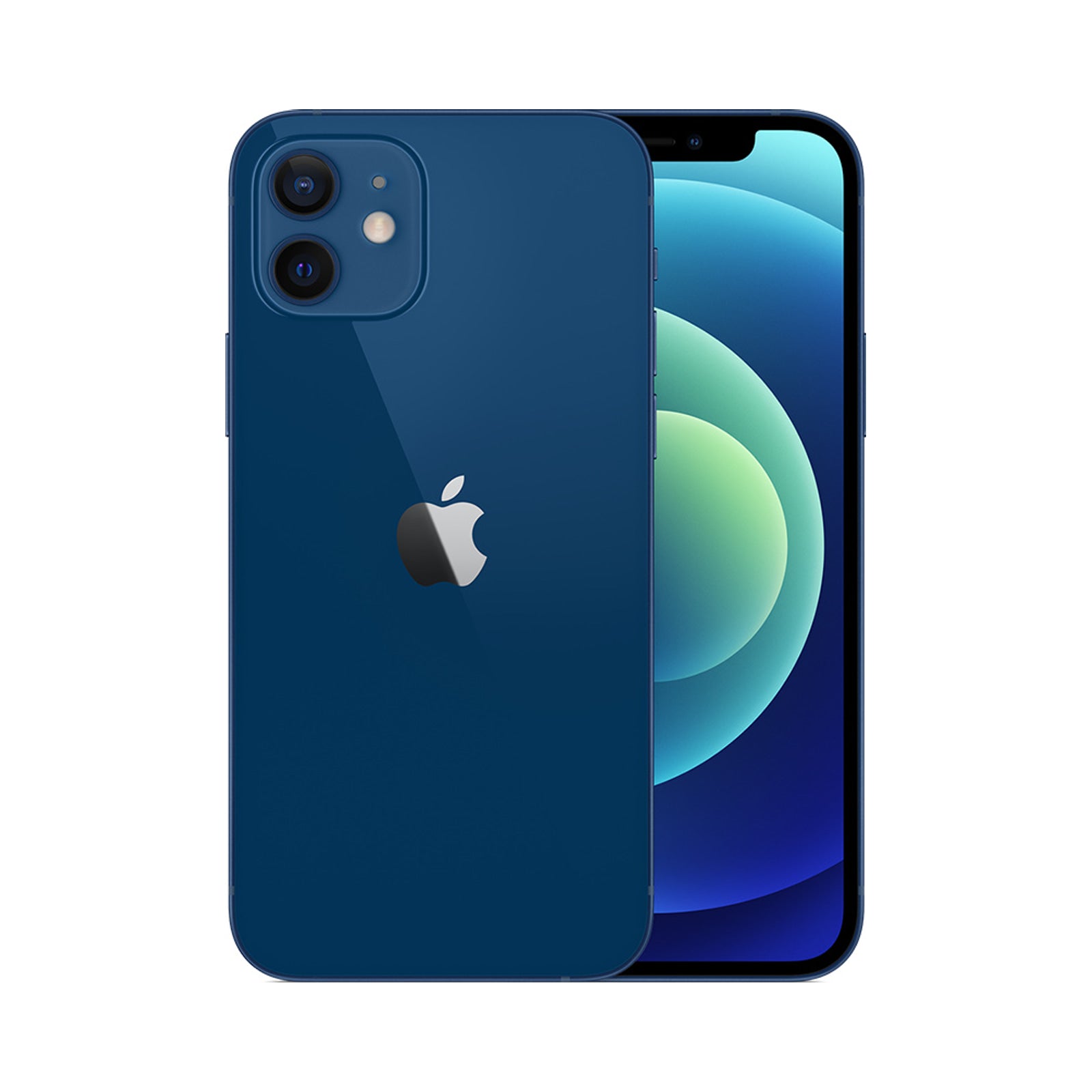 Photo officielle Apple de iPhone 12 en Blue