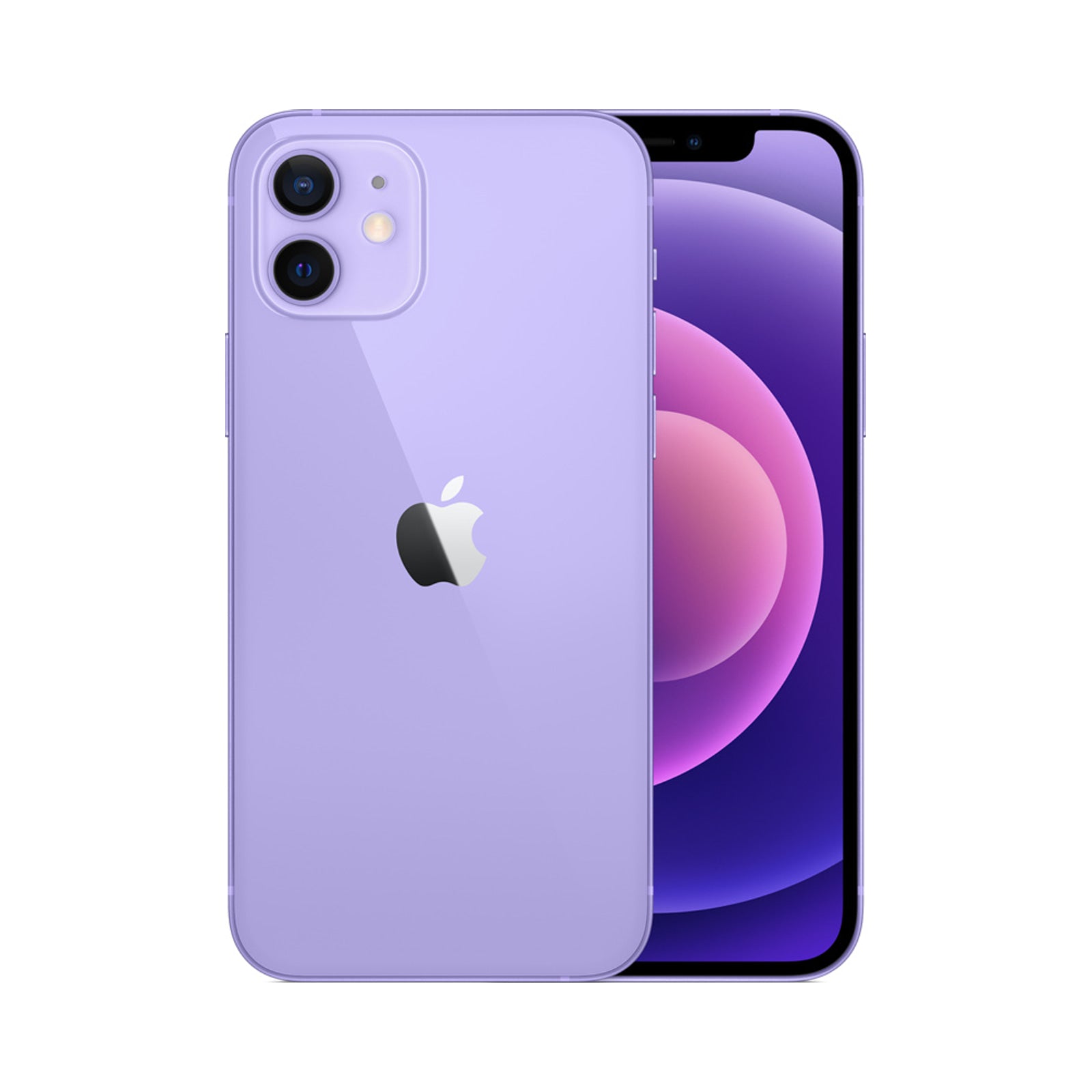 Photo officielle Apple de iPhone 12 en Purple