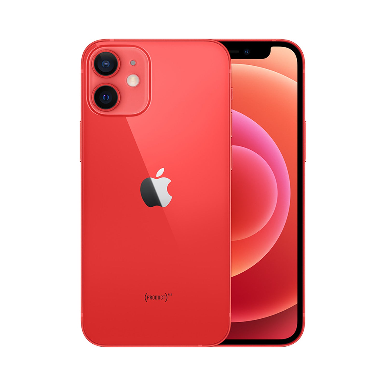 Photo officielle Apple de iPhone 12 Mini en Product Red