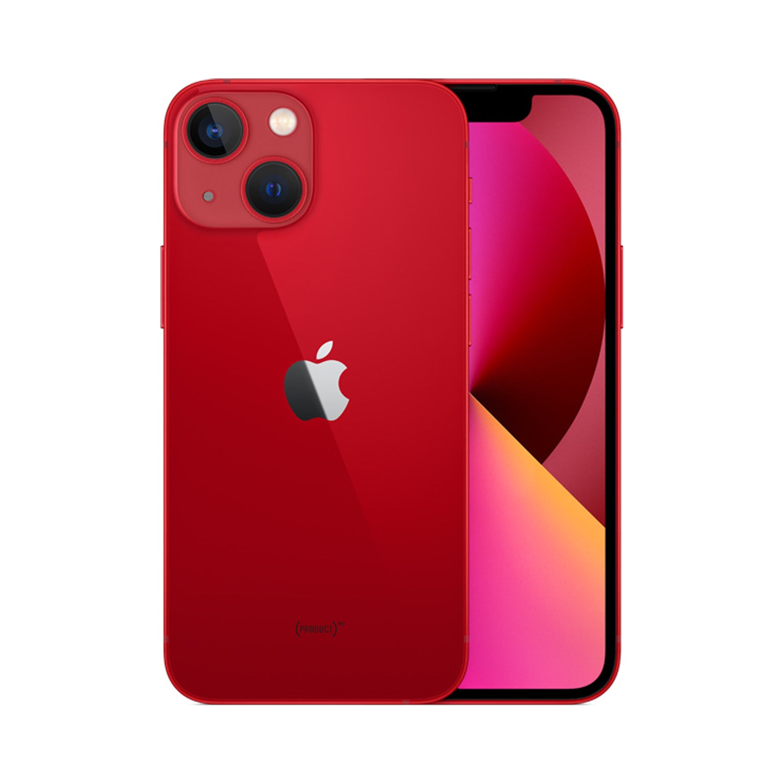 Photo officielle Apple de iPhone 13 Mini en Product Red