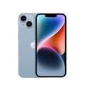 Photo officielle Apple de iPhone 14 en Blue