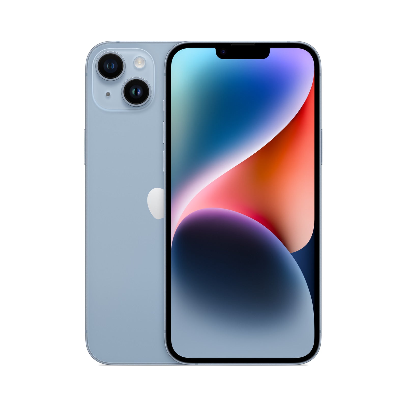 Photo officielle Apple de iPhone 14 Plus en Blue