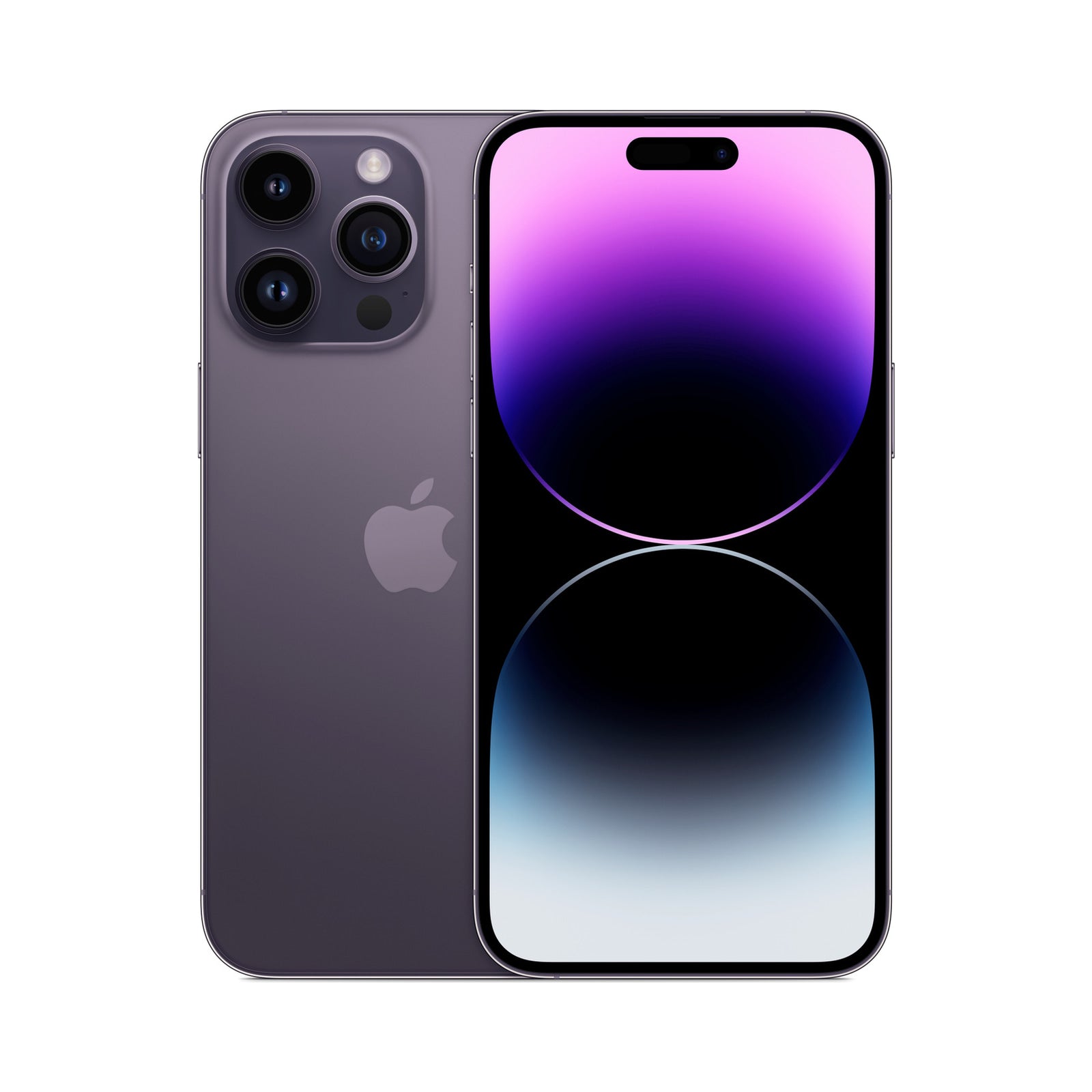 Photo officielle Apple de iPhone 14 Pro Max en Deep Purple