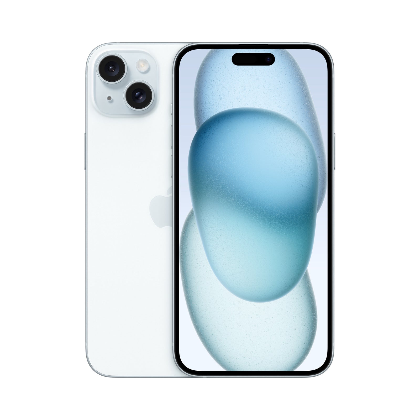 Photo officielle Apple de iPhone 15 Plus en Blue
