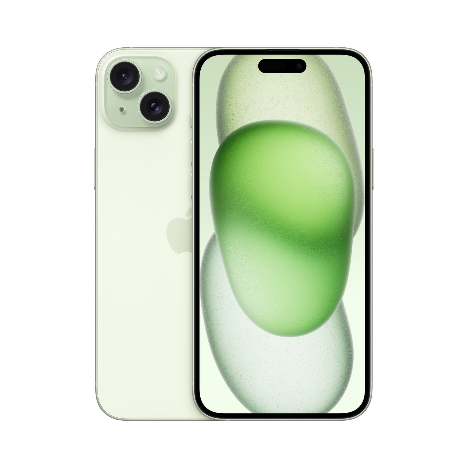 Photo officielle Apple de iPhone 15 Plus en Green