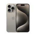 Photo officielle Apple de iPhone 15 Pro en Natural Titanium