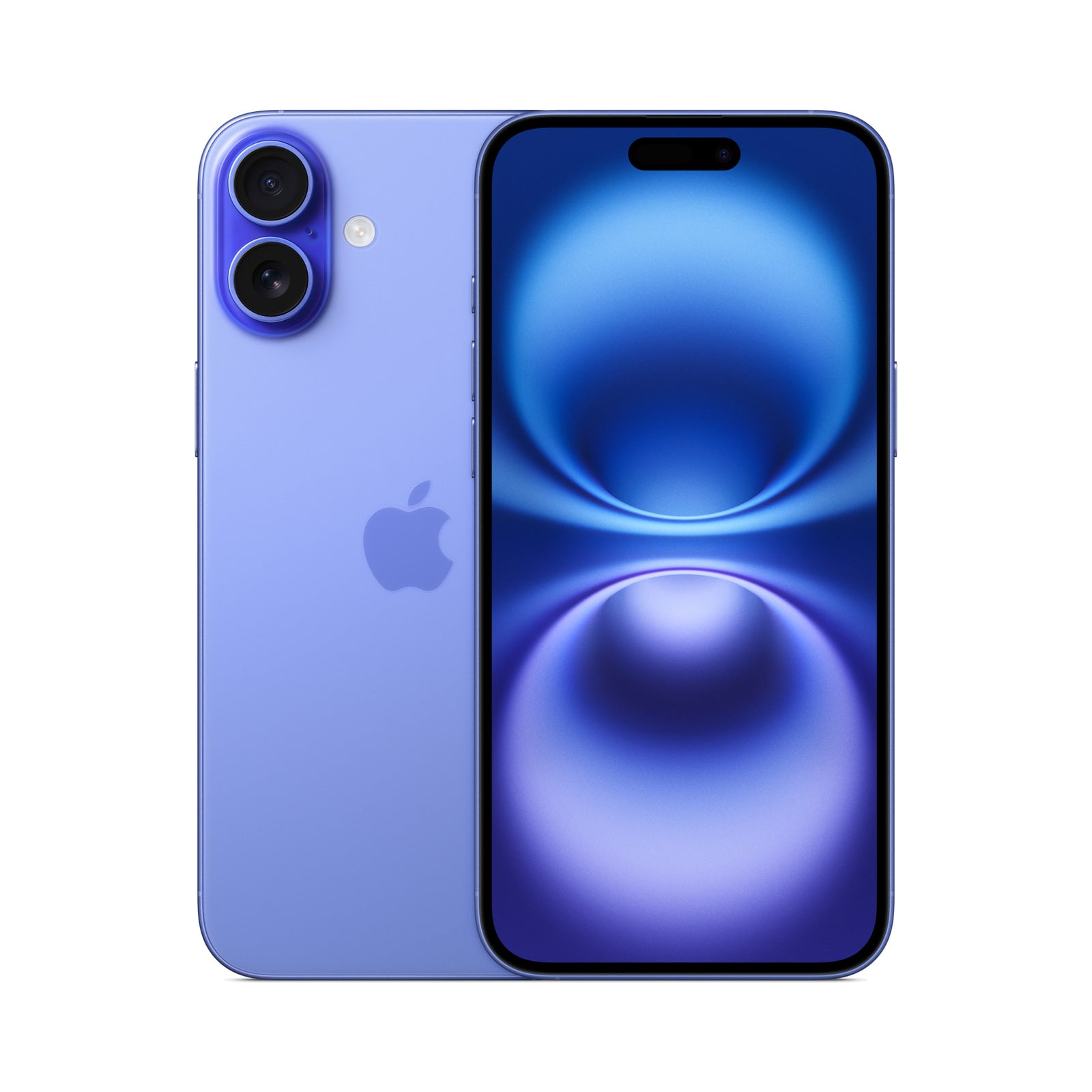 Photo officielle Apple de iPhone 16 Plus en Ultramarine
