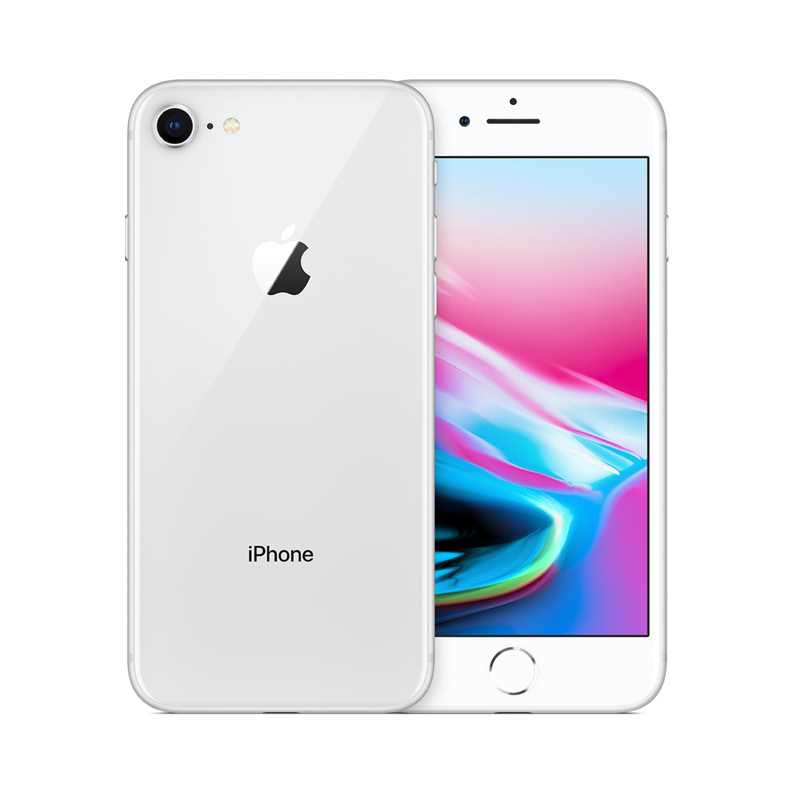 Photo officielle Apple de iPhone 8 en Silver