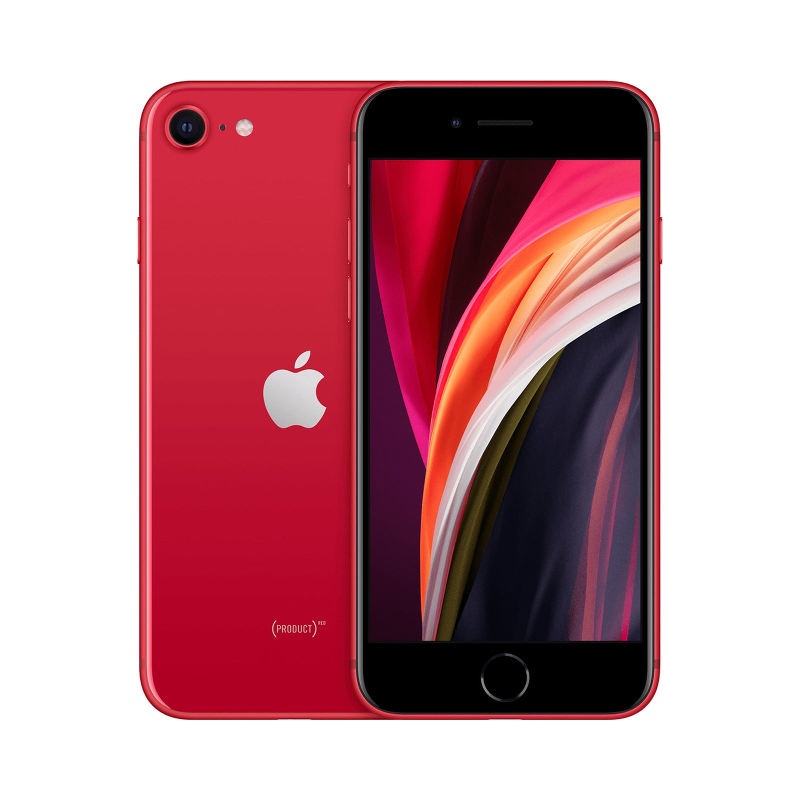 Photo officielle Apple de iPhone SE 2 (2020) en Product Red