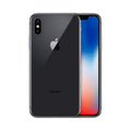 Photo officielle Apple de iPhone X en Space Gray