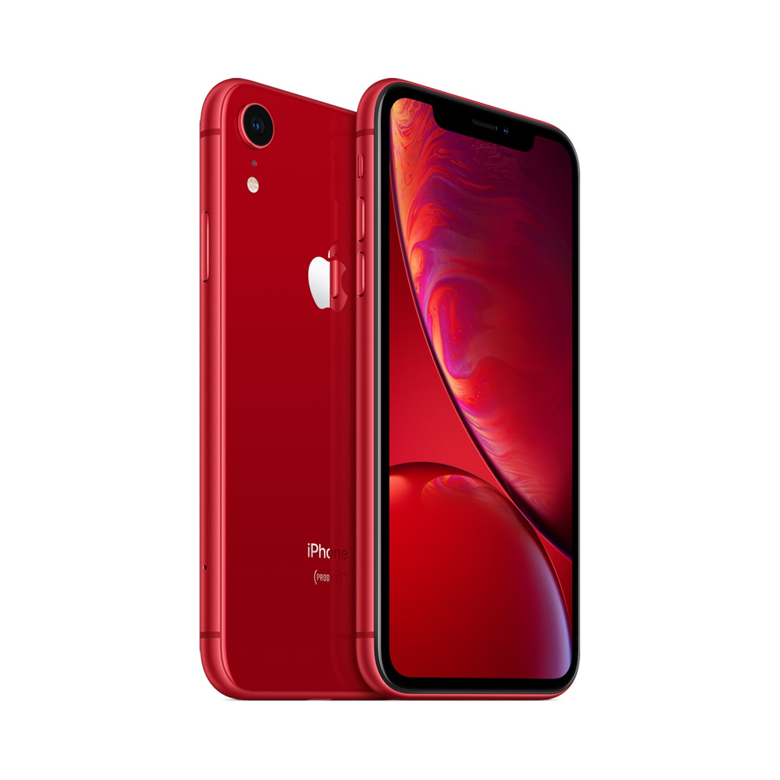 Photo officielle Apple de iPhone XR en Product Red