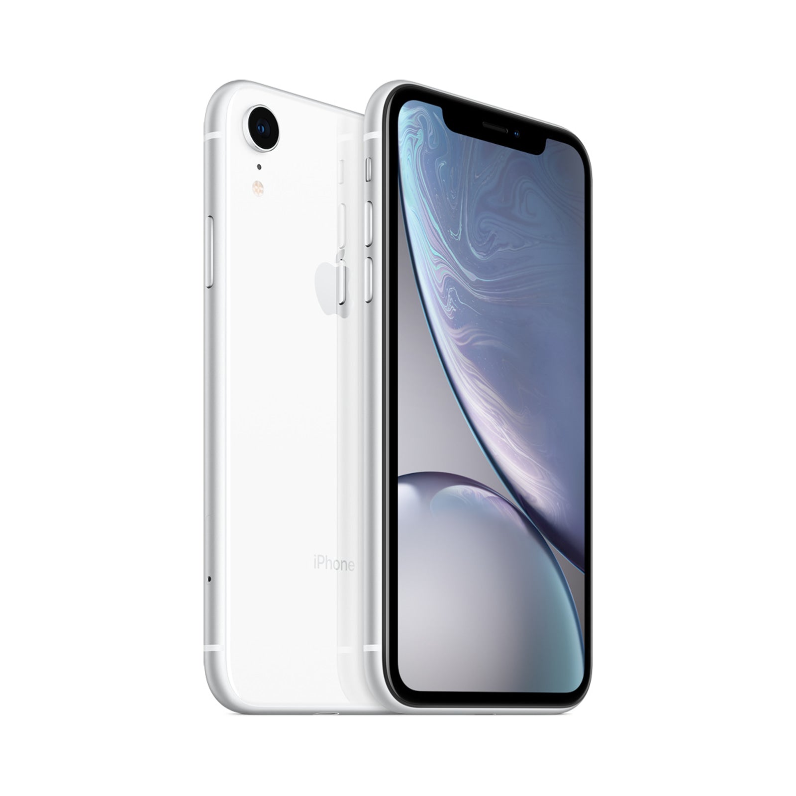 Photo officielle Apple de iPhone XR en White