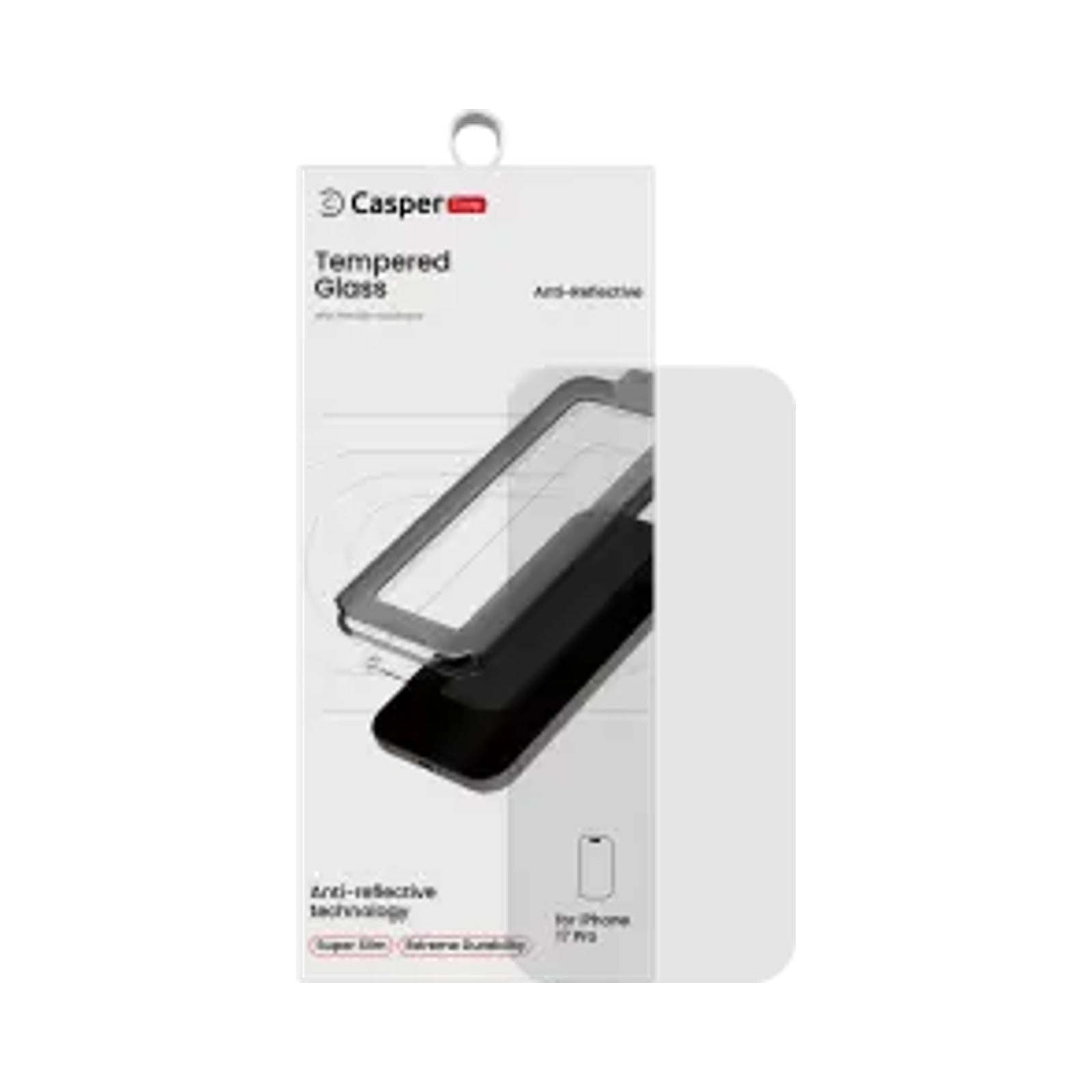 Verre trempé Casper Snap – iPhone 17 Pro