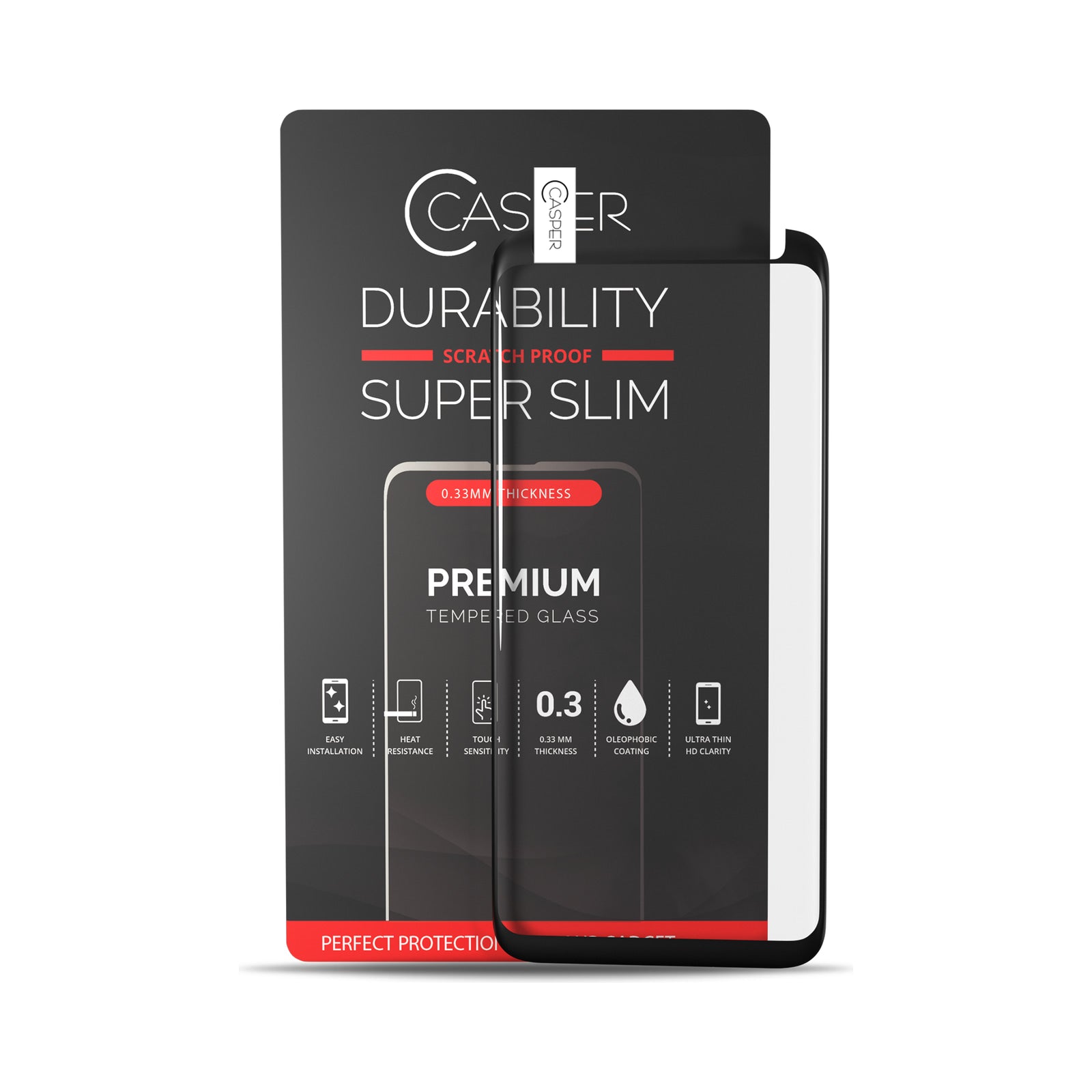 Verre trempé Casper Standard – Galaxy S8 Plus