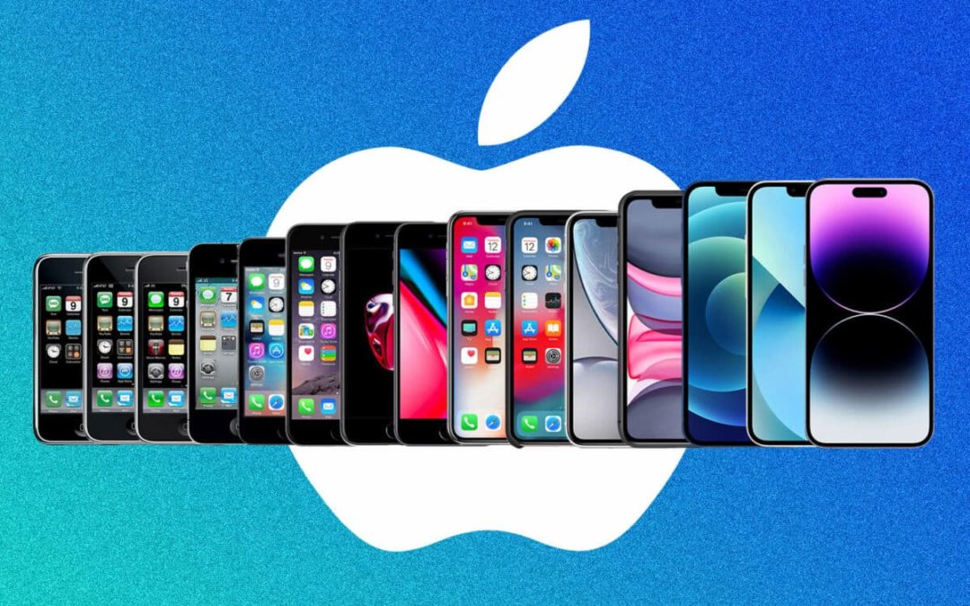 L’évolution des iPhones : de l’iPhone 1 à l’iPhone 13