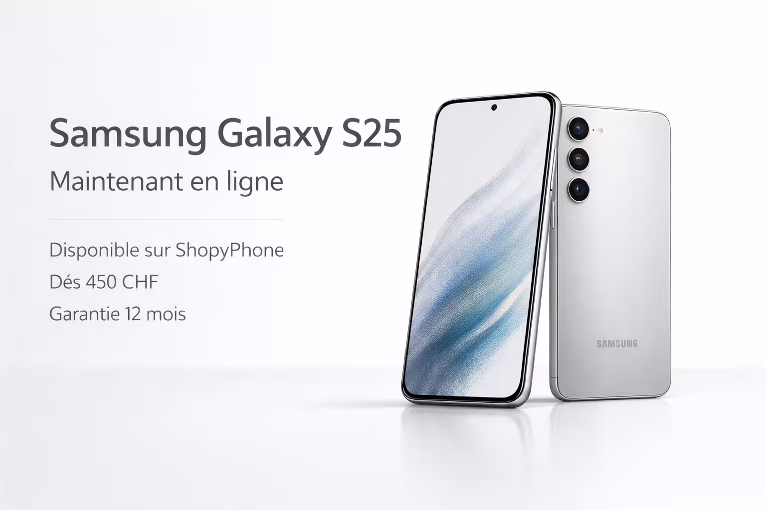 Samsung Galaxy S25 disponible Shopyphone